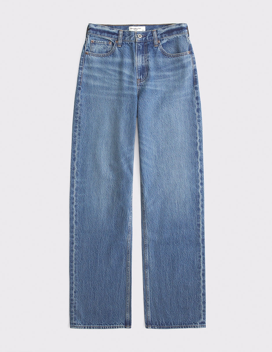 Jeans loose cintura alta para mujer Jeans loose cintura alta para mujer