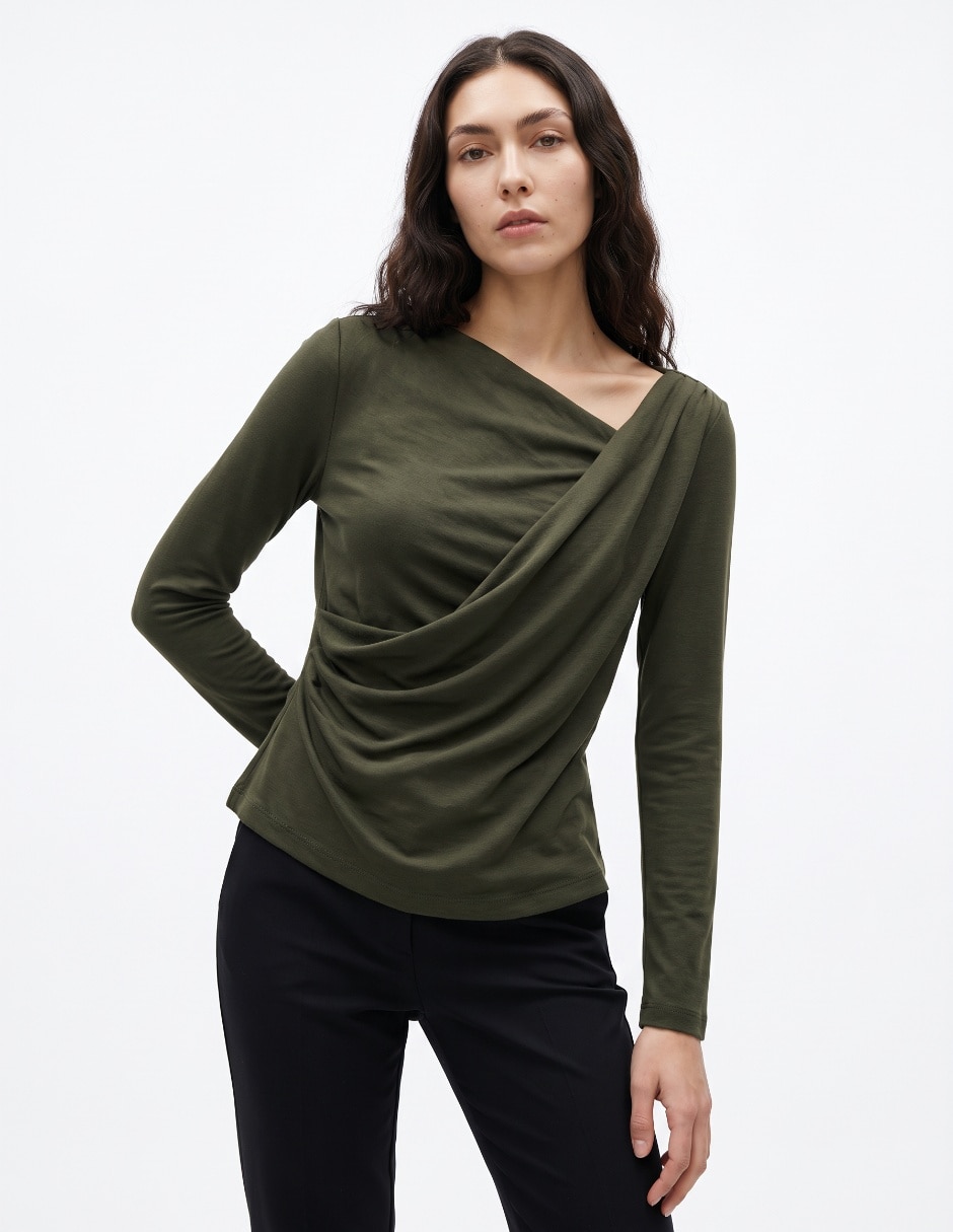 Blusa manga larga para mujer Blusa manga larga para mujer