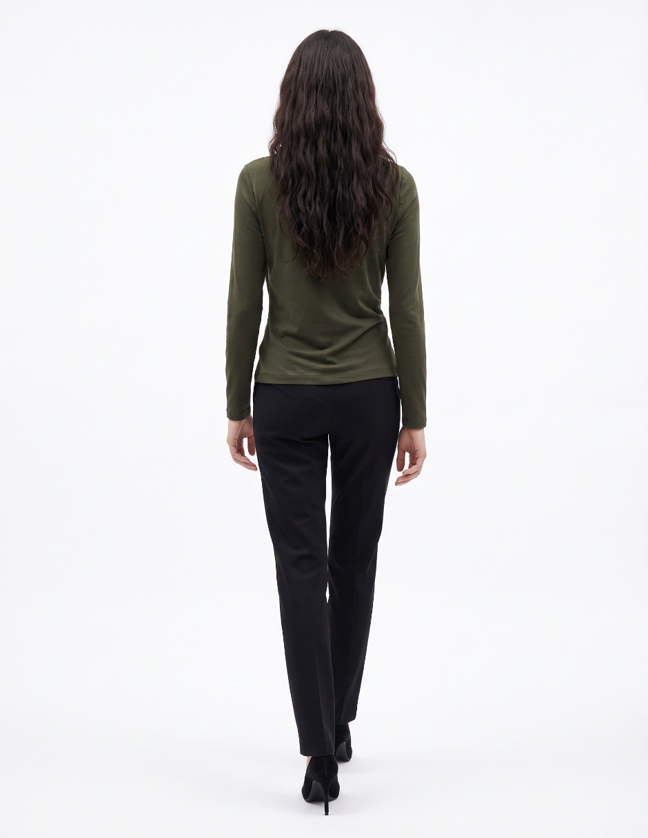 Blusa manga larga para mujer 2