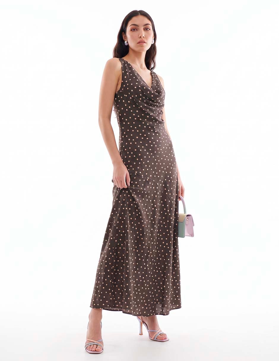 Vestido largo casual para mujer 3