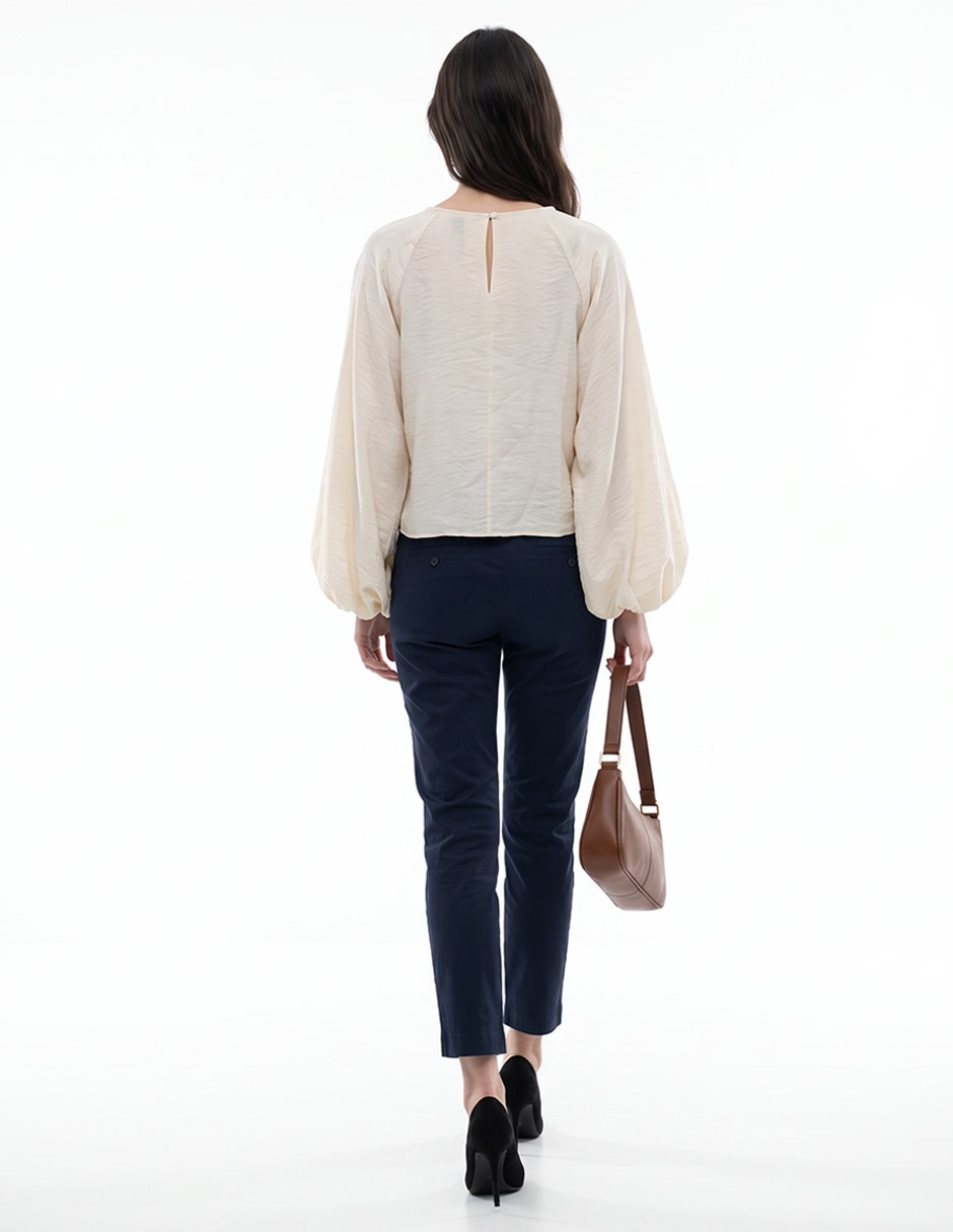 Blusa manga larga para mujer 4