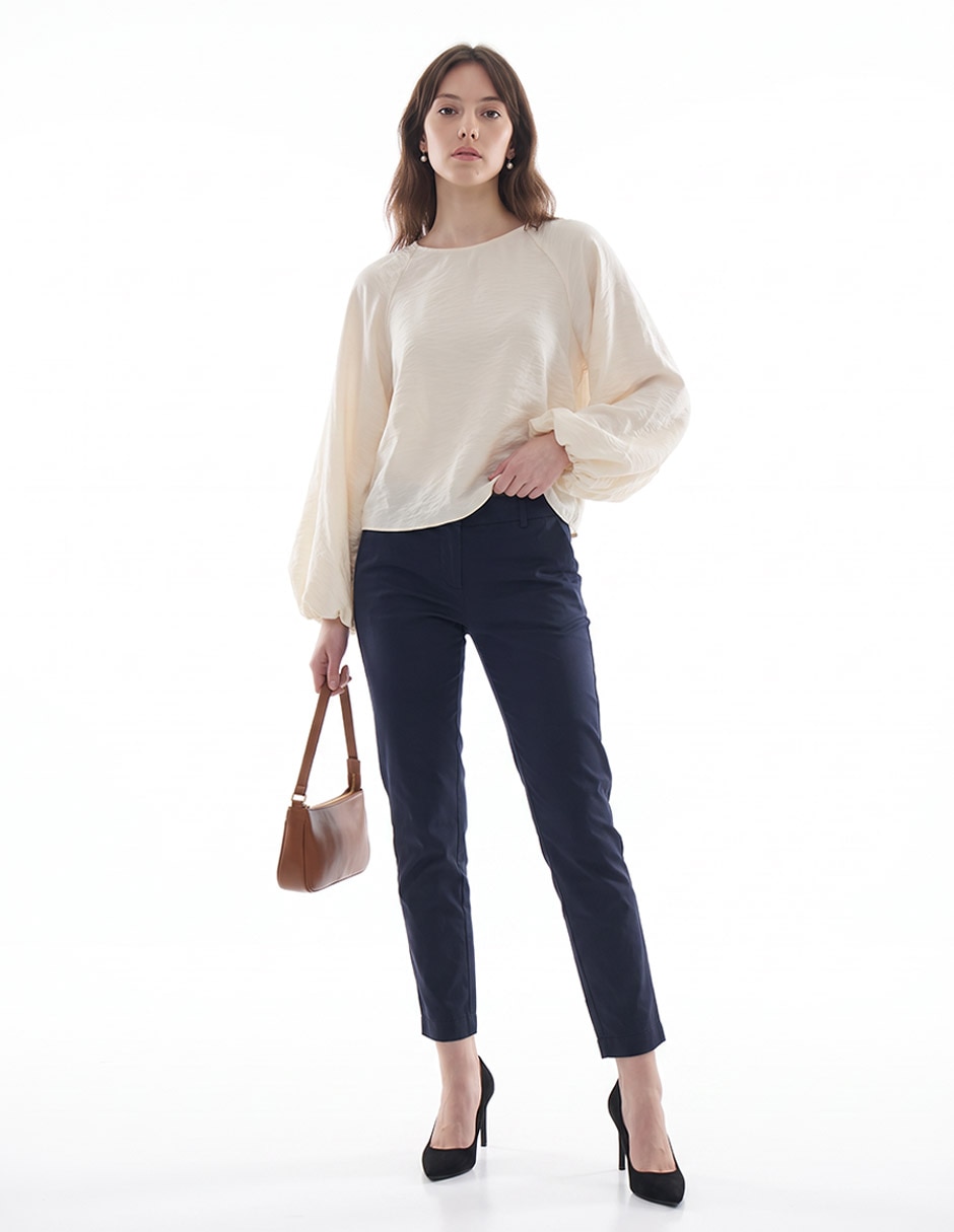 Blusa manga larga para mujer 3