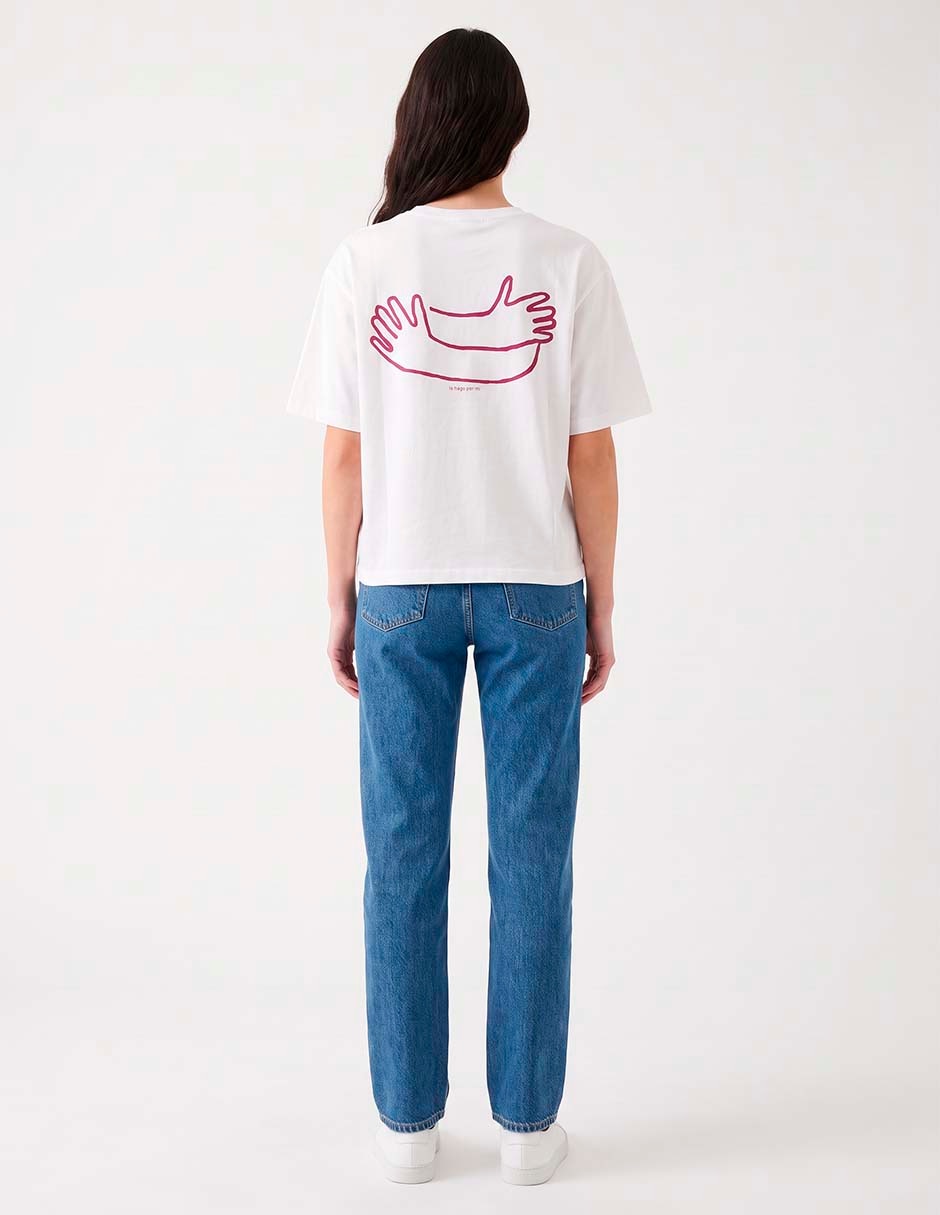 Playera manga corta liz claiborne cuello redondo para mujer 4