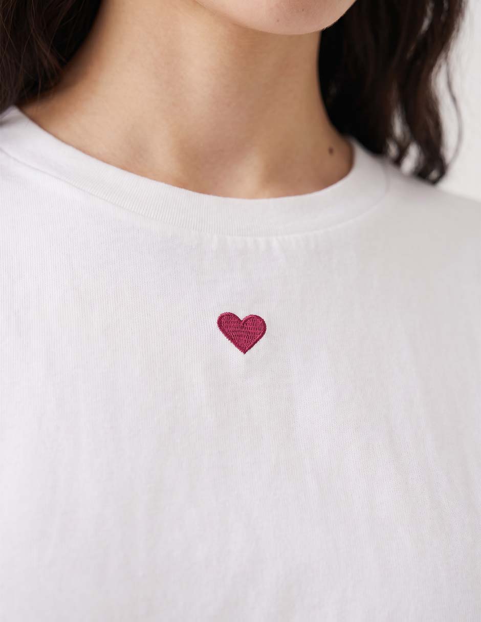 Playera manga corta liz claiborne cuello redondo para mujer 2