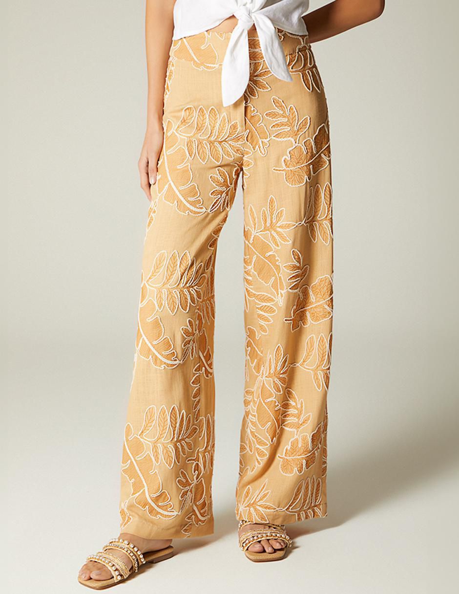 Pantalón palazzo para mujer
