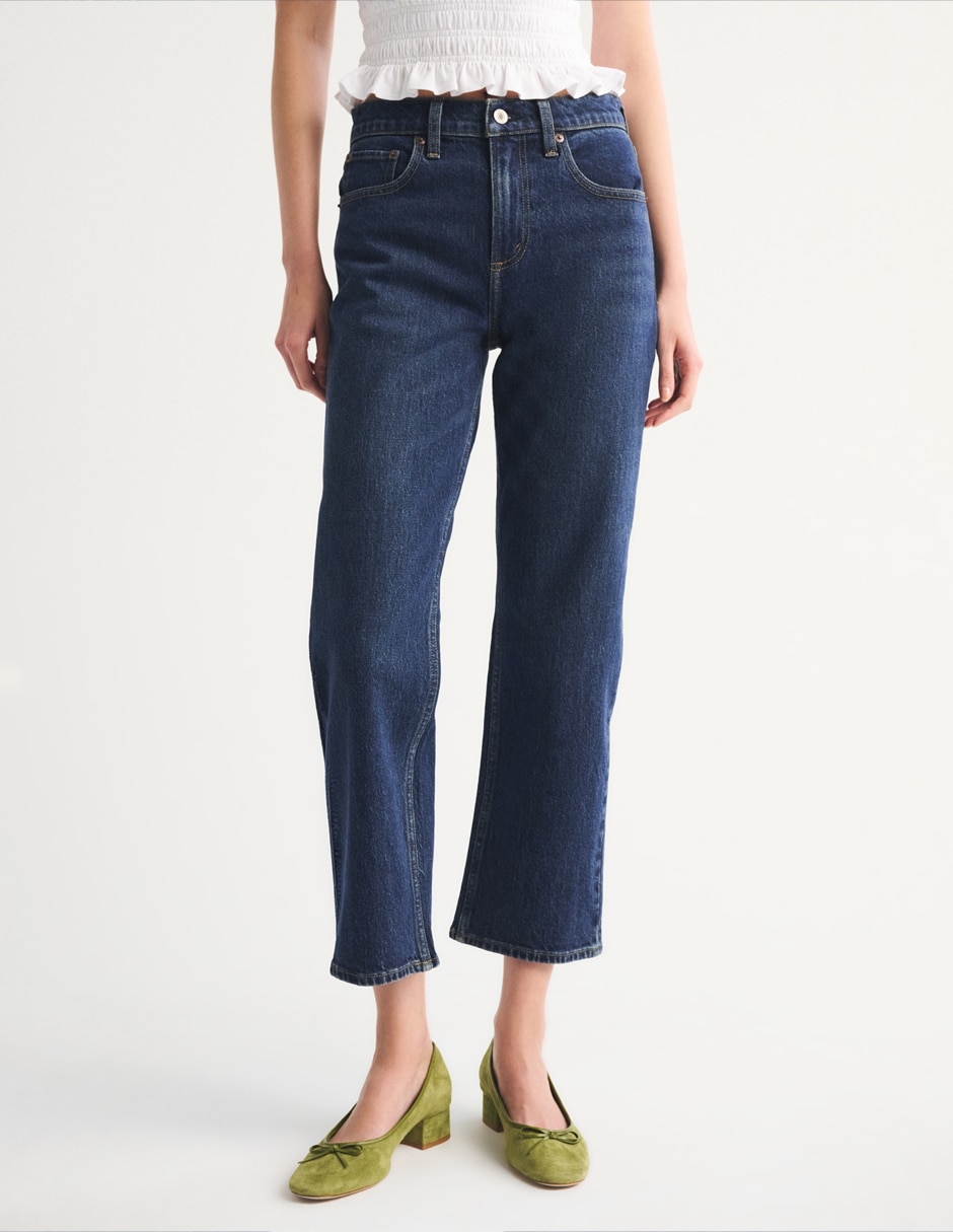Jeans straight ki155-6435-276 para mujer 2