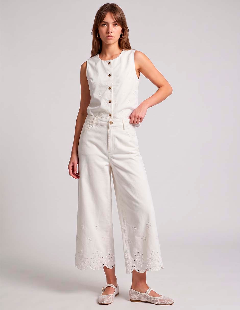 Pantalón straight para mujer 3