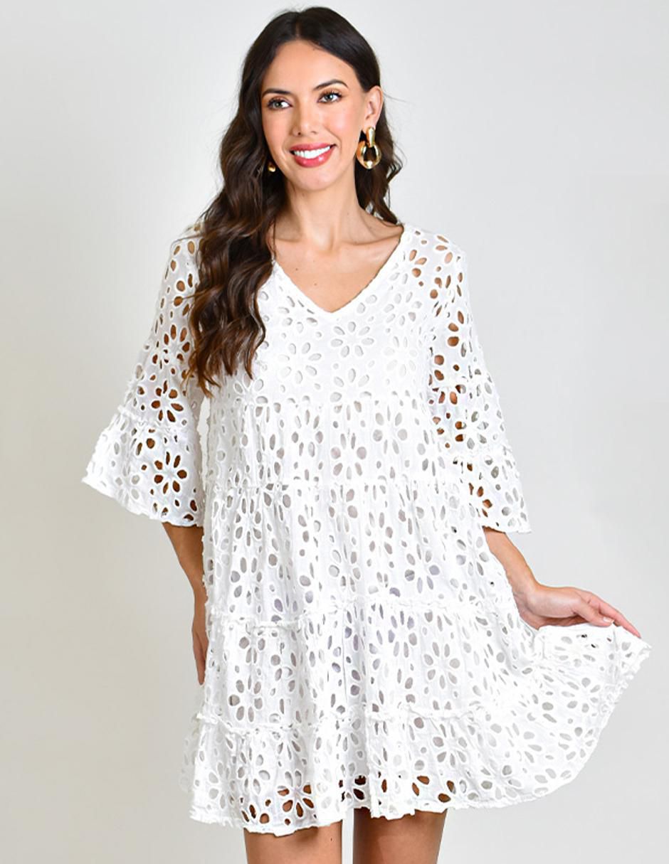 Vestido corto casual para mujer
