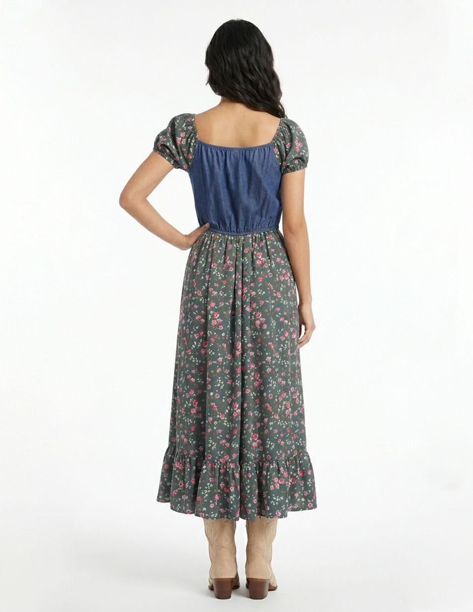 Vestido largo casual para mujer 6
