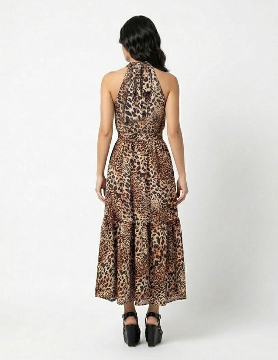 Vestido largo casual para mujer
