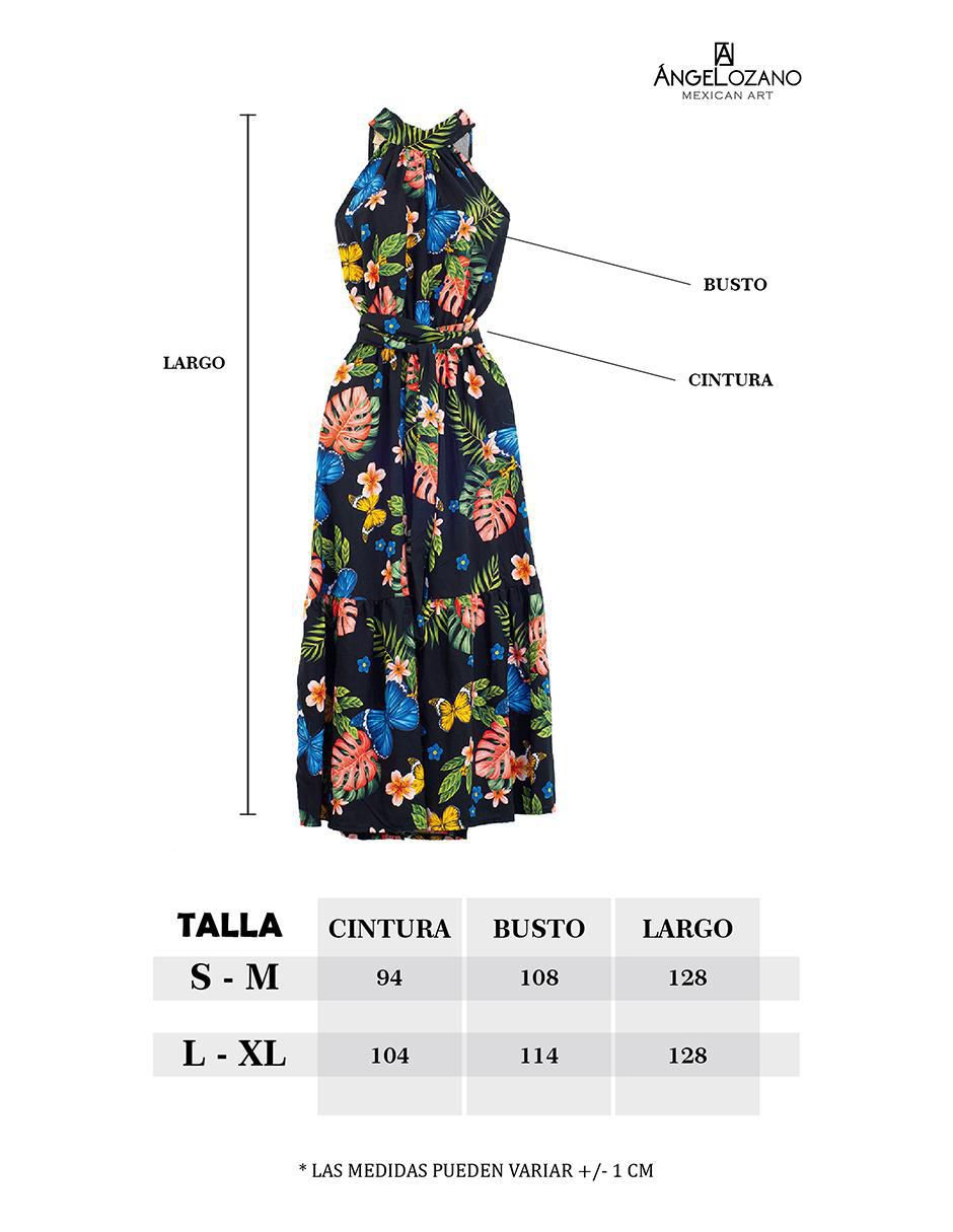 Vestido largo casual para mujer 6