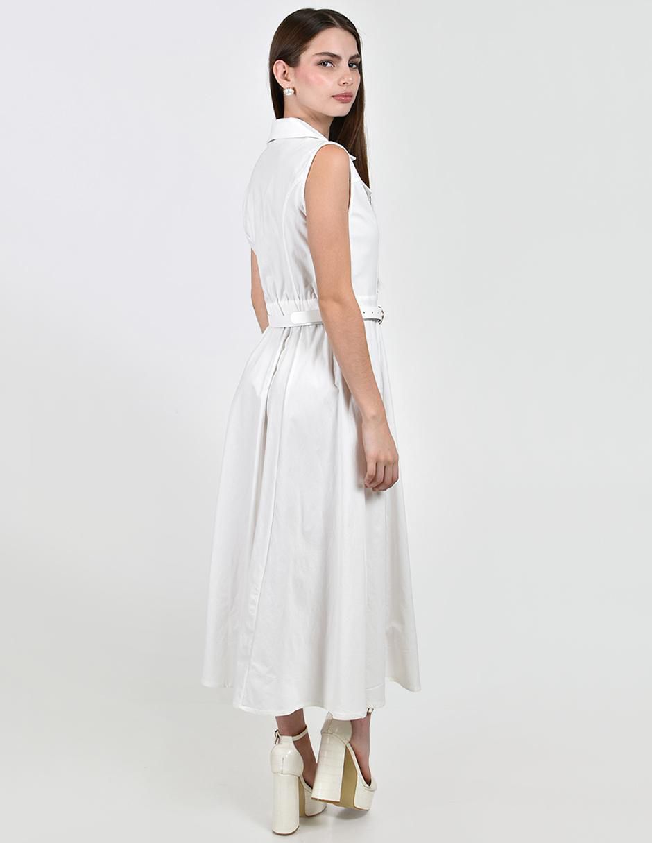 Vestido midi casual para mujer