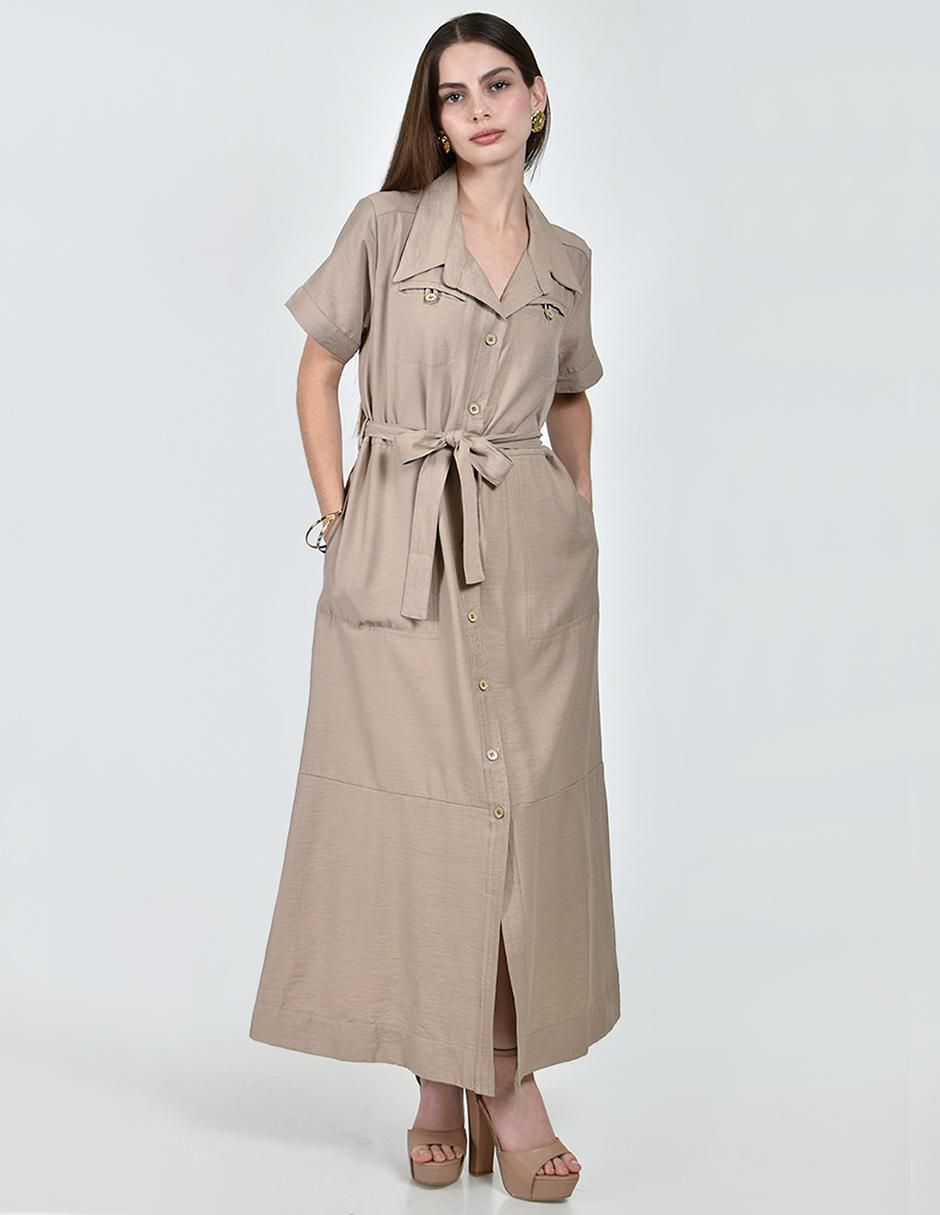 Vestido largo casual para mujer
