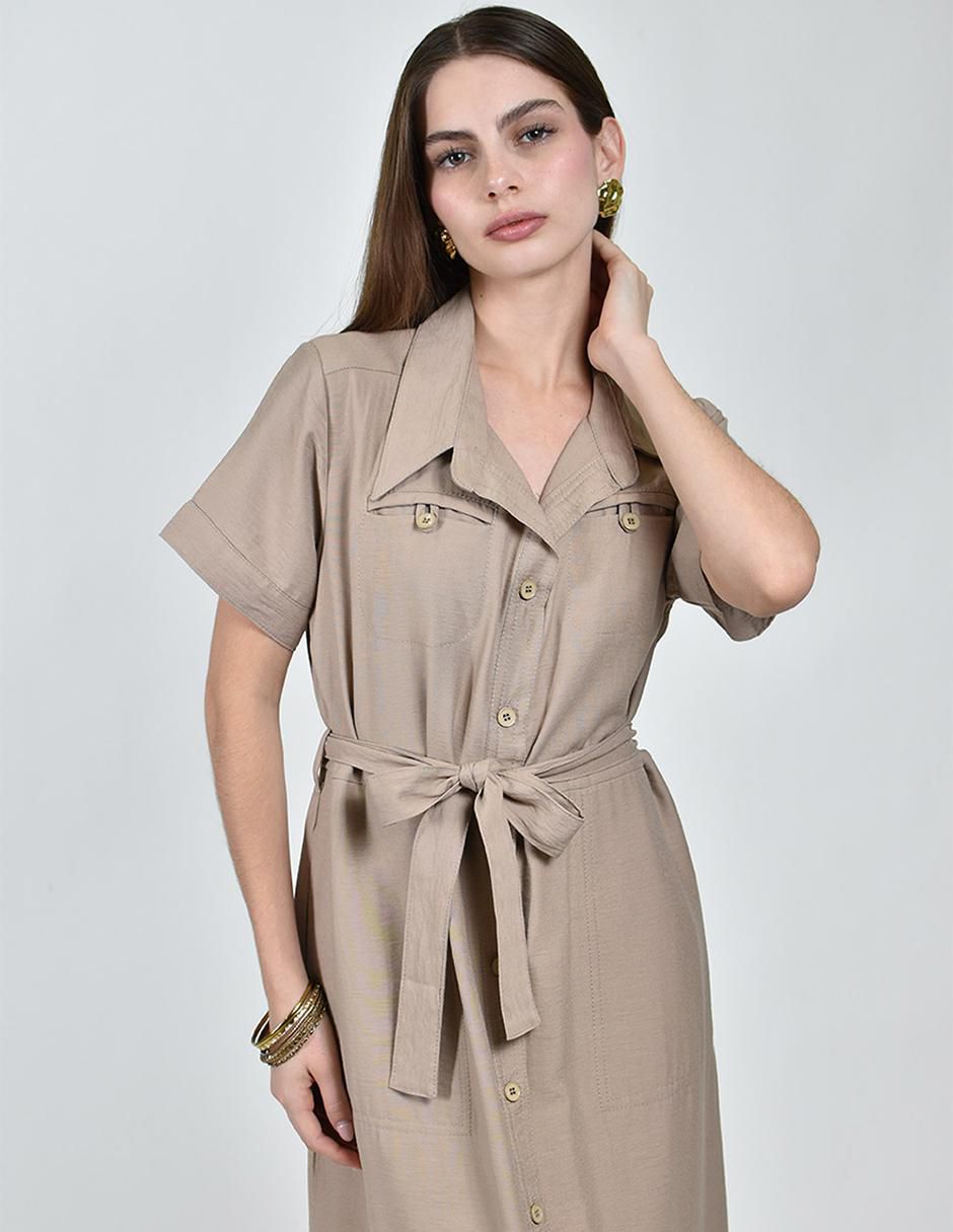 Vestido largo casual para mujer