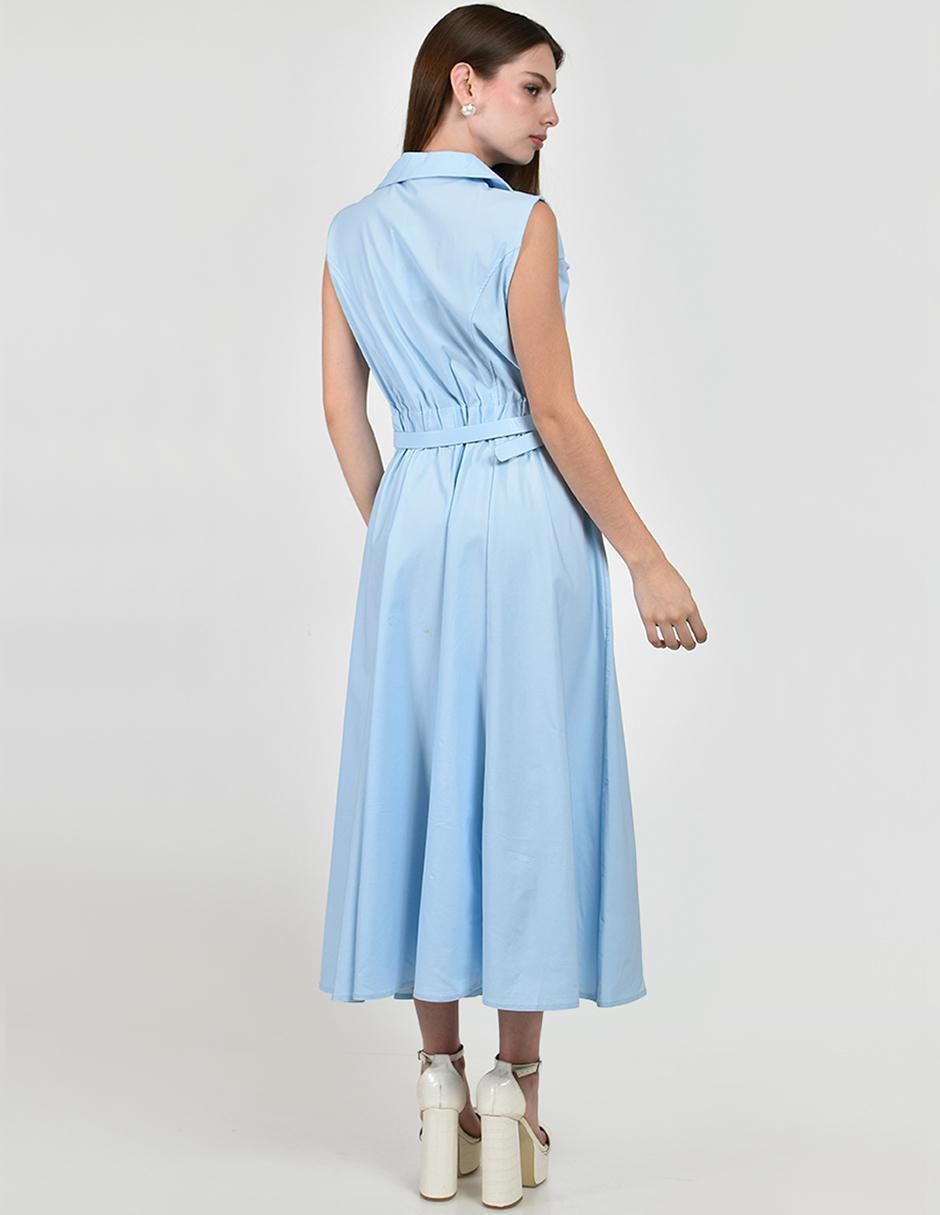 Vestido midi casual para mujer