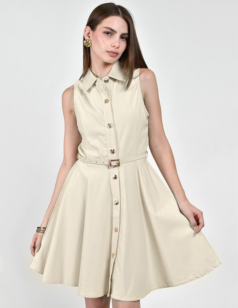 Vestido corto casual para mujer
