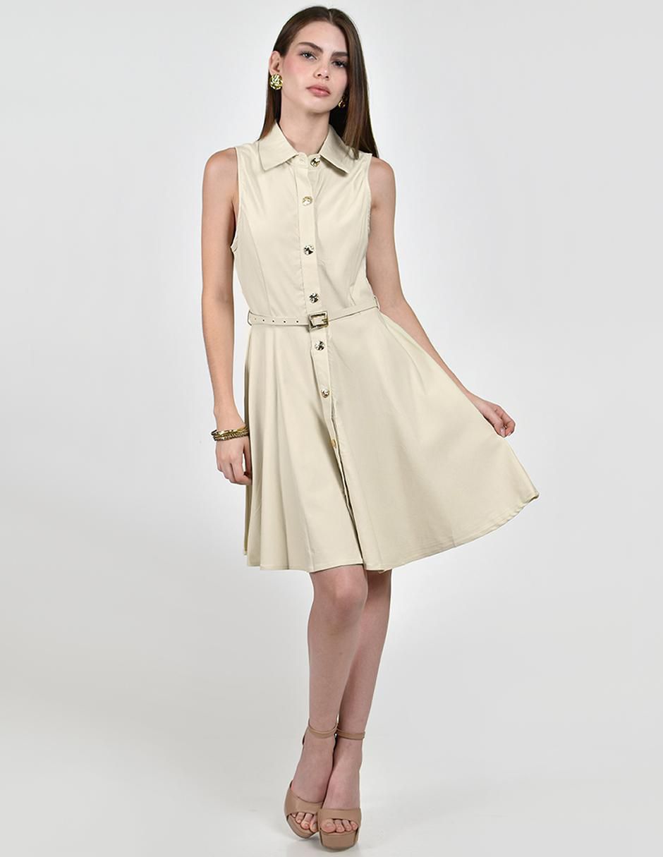 Vestido corto casual para mujer