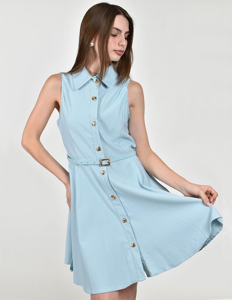 Vestido corto casual para mujer