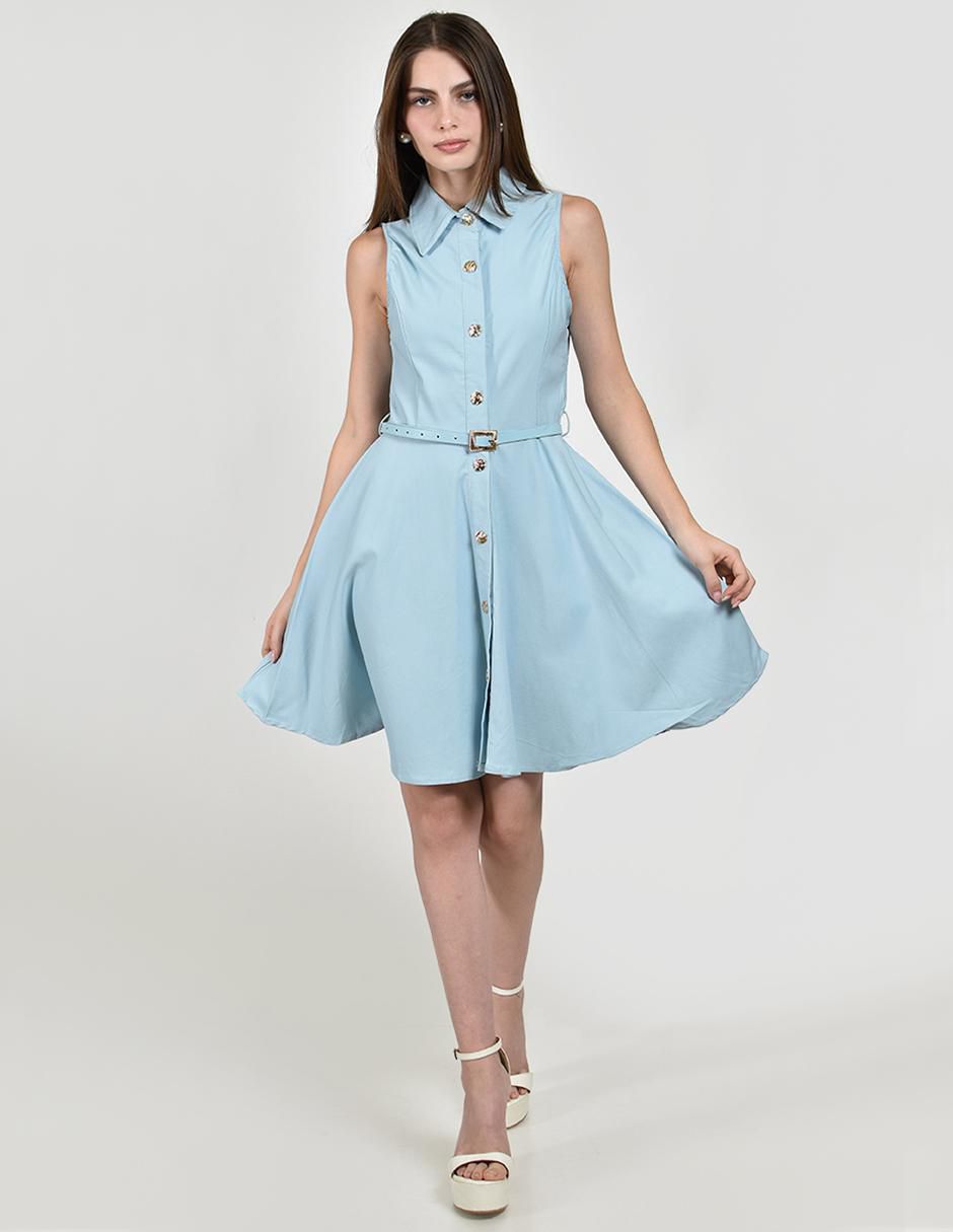 Vestido corto casual para mujer