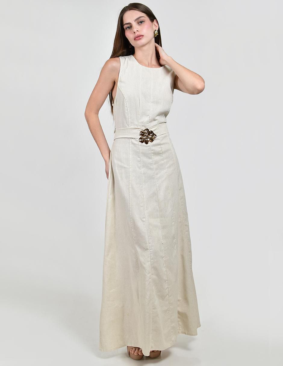 Vestido maxi casual para mujer