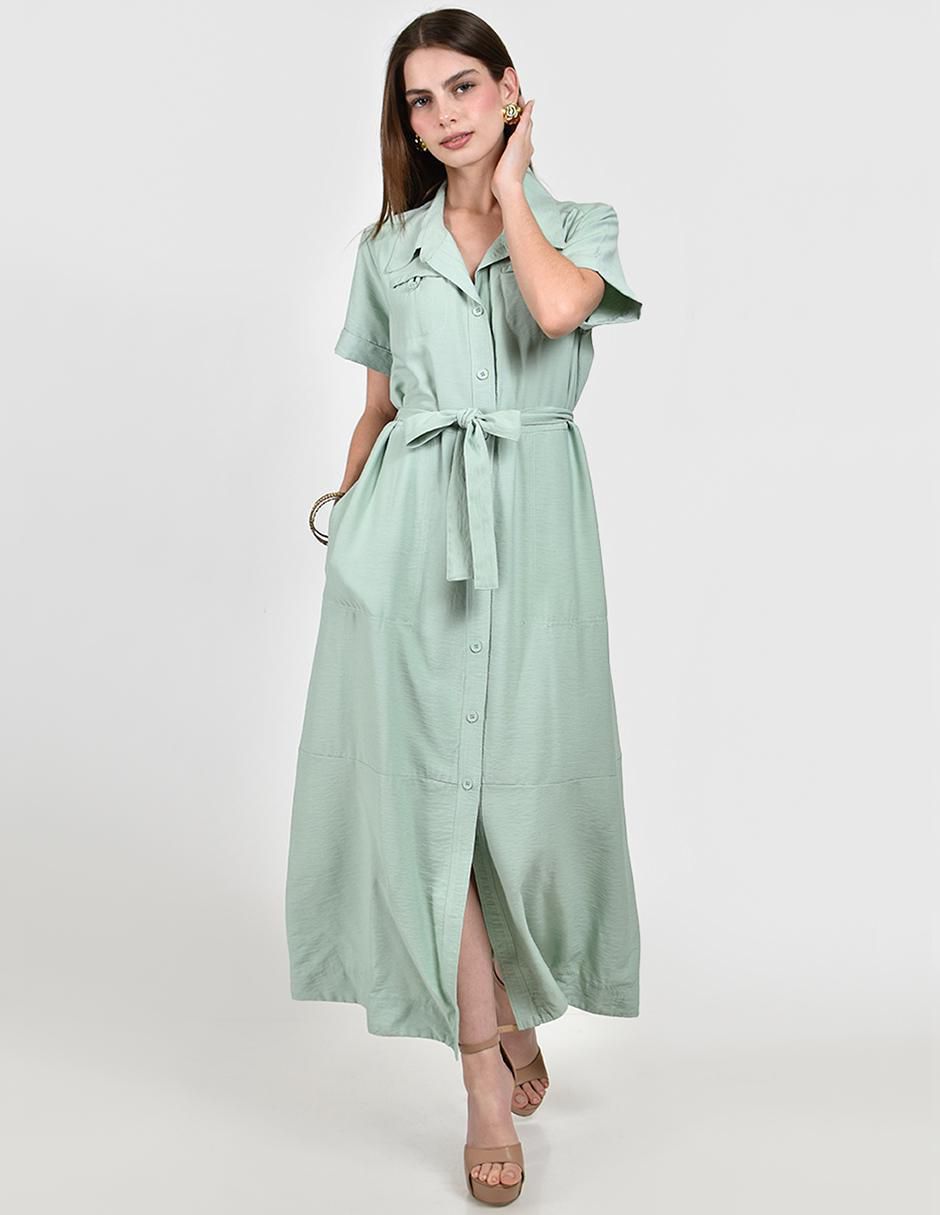 Vestido largo casual para mujer