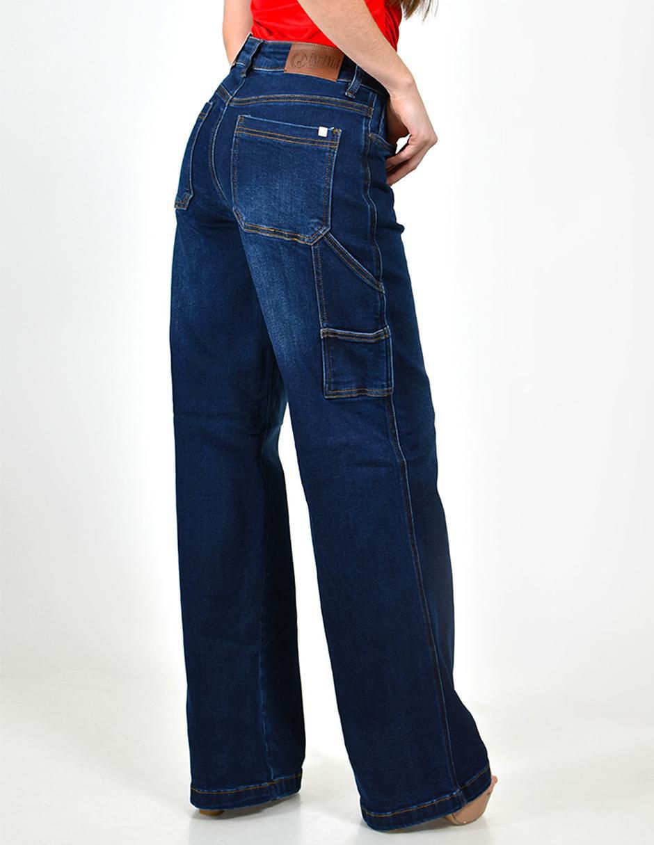 Jeans wide leg para mujer 4