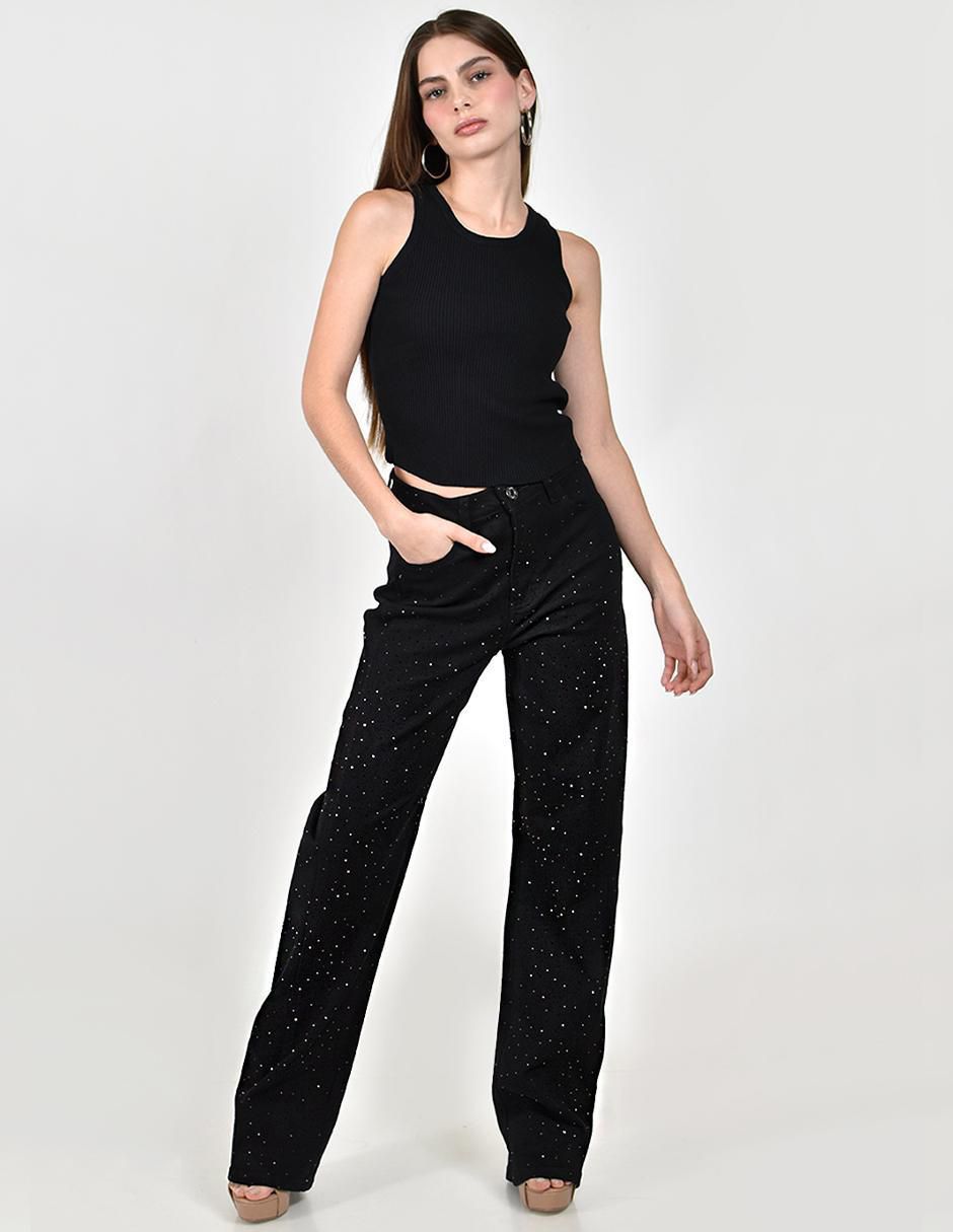 Jeans wide leg para mujer 2