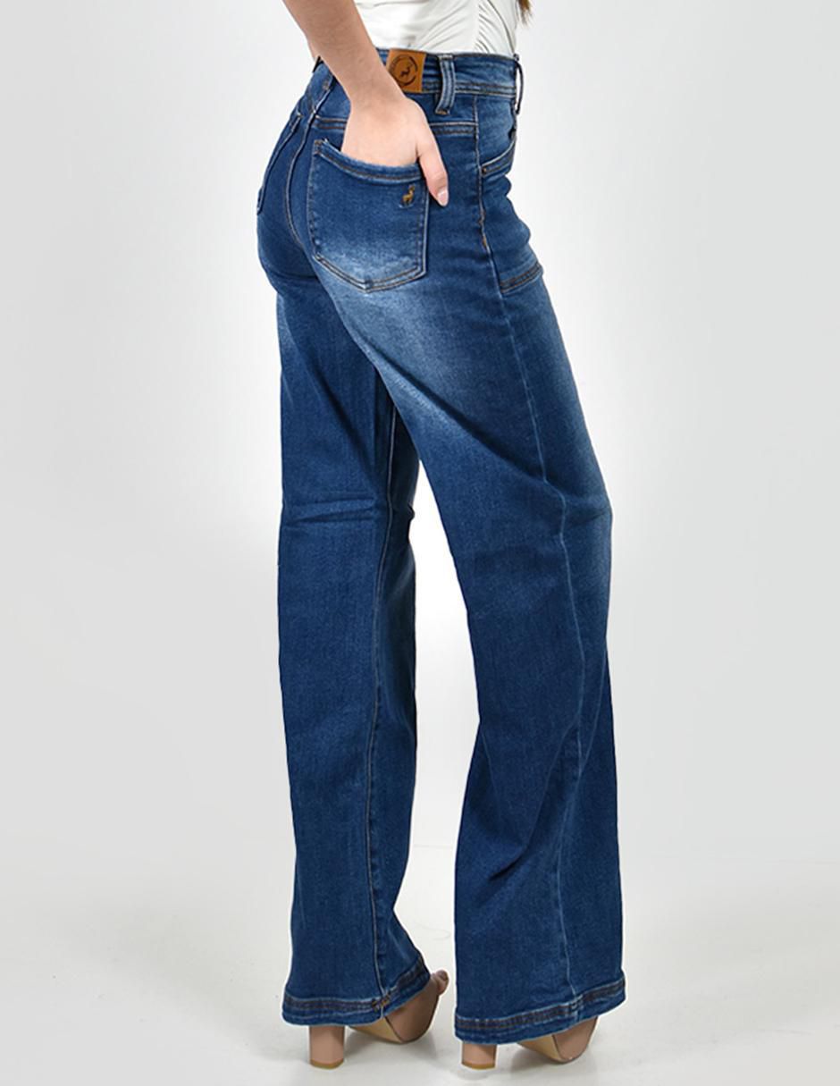 Jeans wide leg para mujer 4