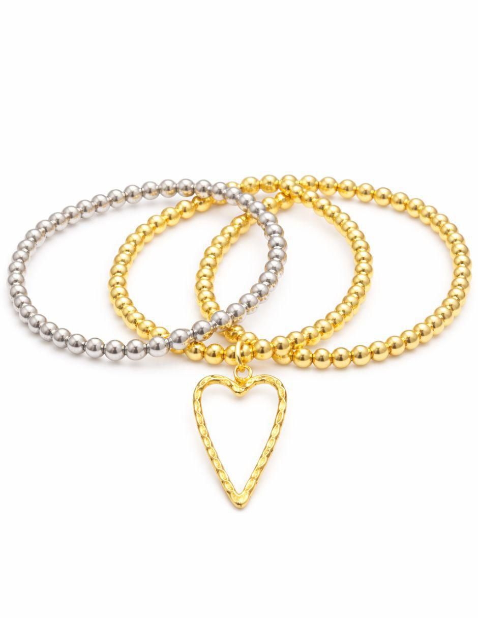 Pulsera Romance acabado baño de oro 18 K Pulsera Romance acabado baño de oro 18 K
