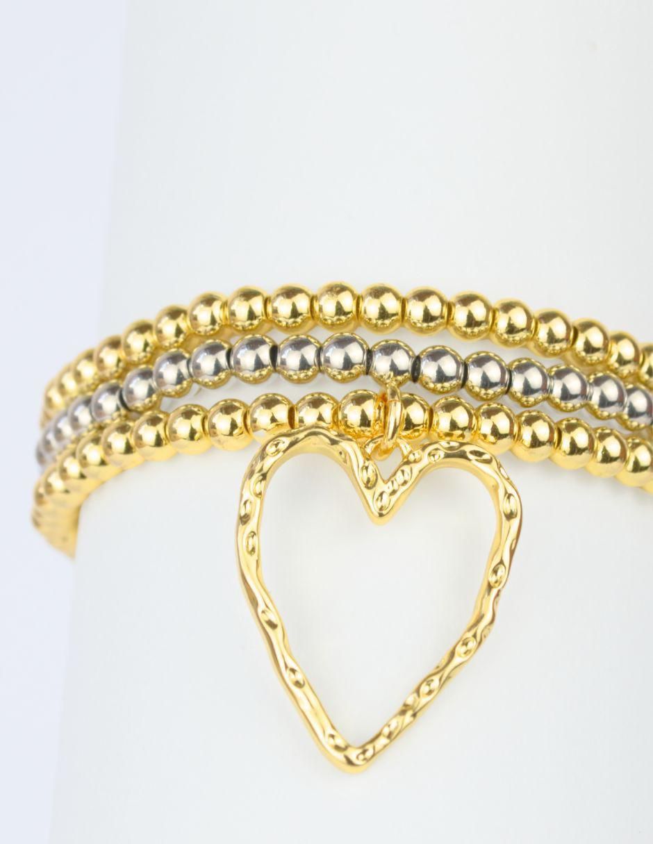 Pulsera Romance acabado baño de oro 18 K 3