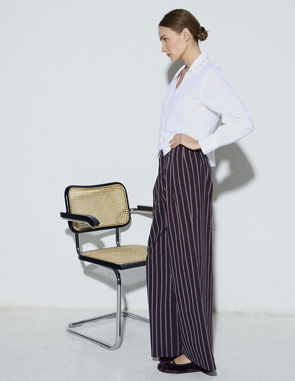 Pantalón regular para mujer 7