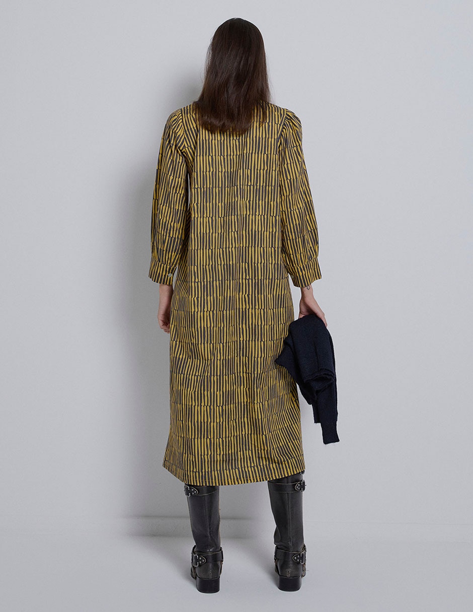 Vestido midi casual para mujer 4