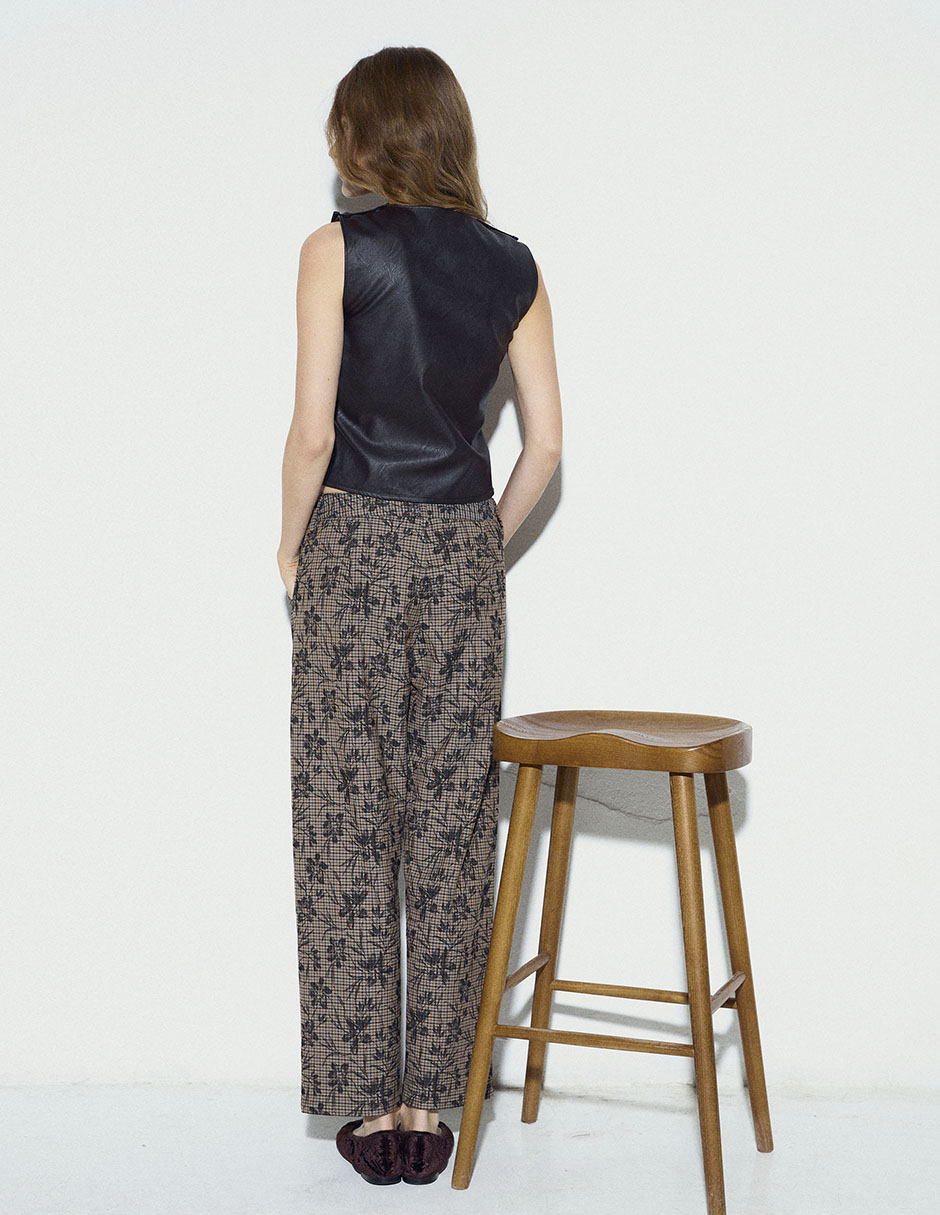 Pantalón regular para mujer 7