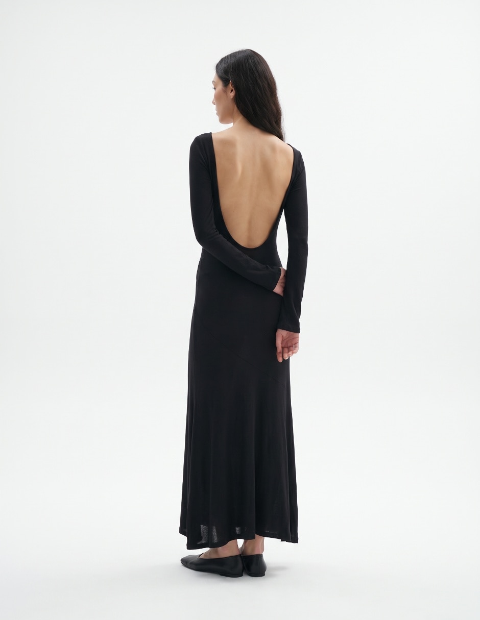Vestido largo casual para mujer 2