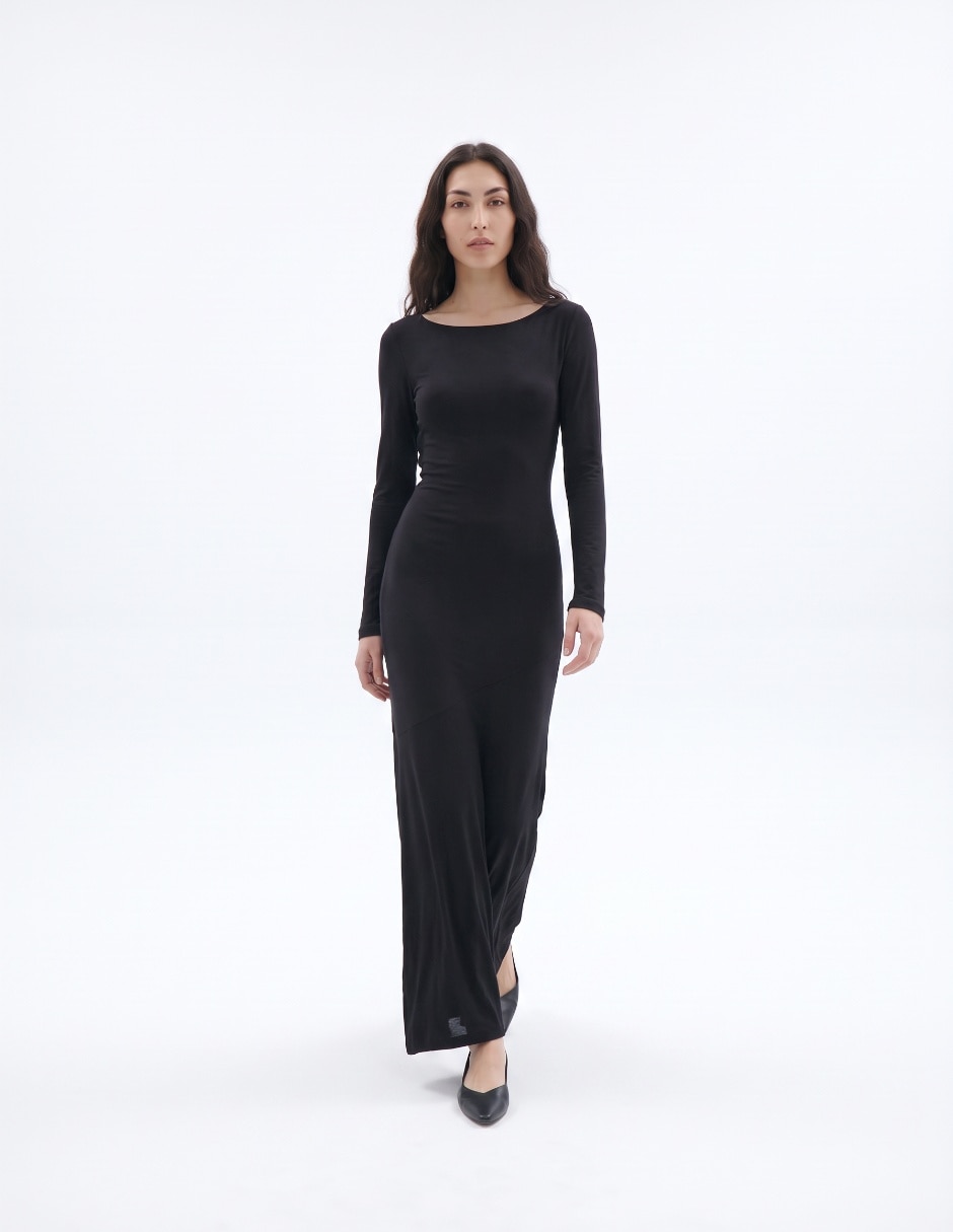 Vestido largo casual para mujer 3