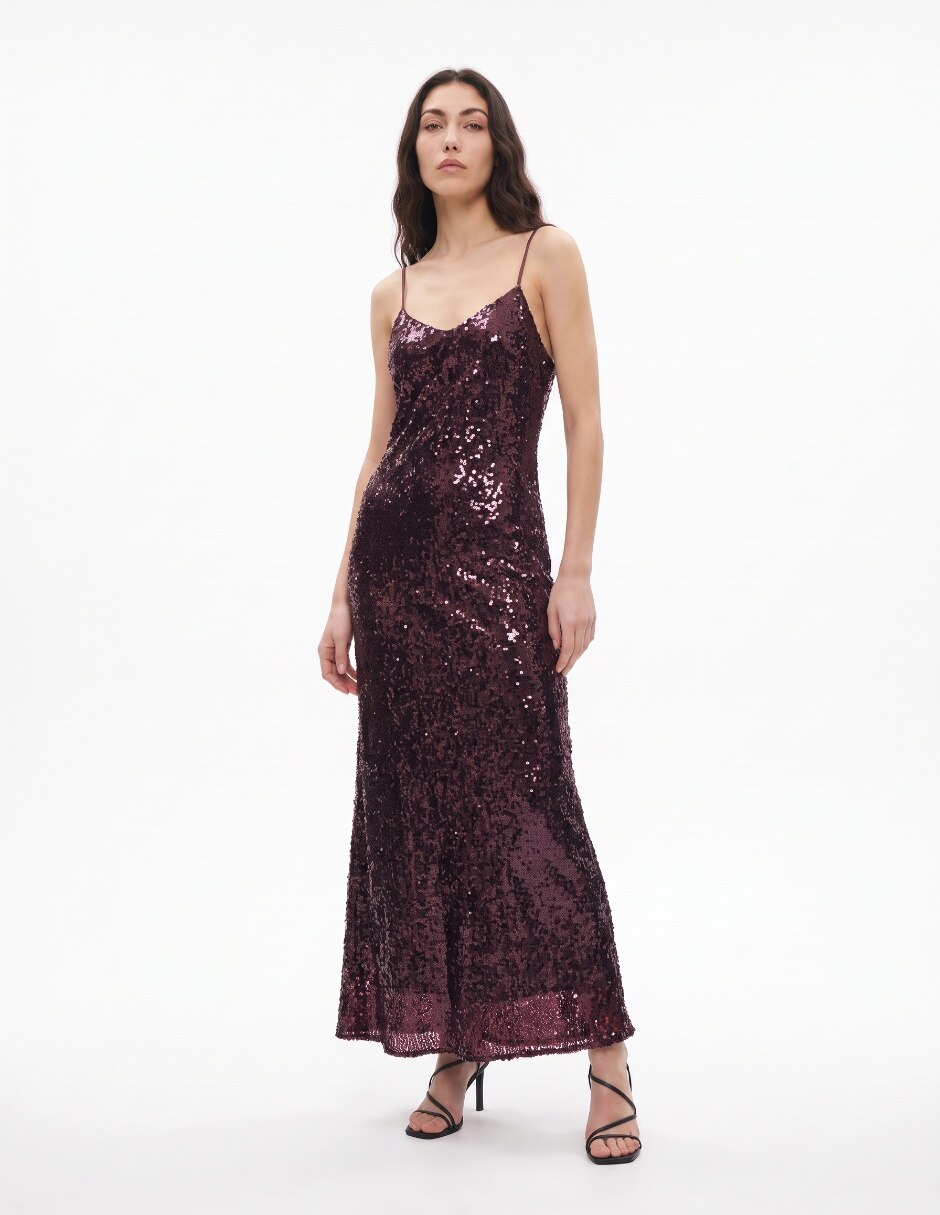 Vestido largo de fiesta para mujer 4