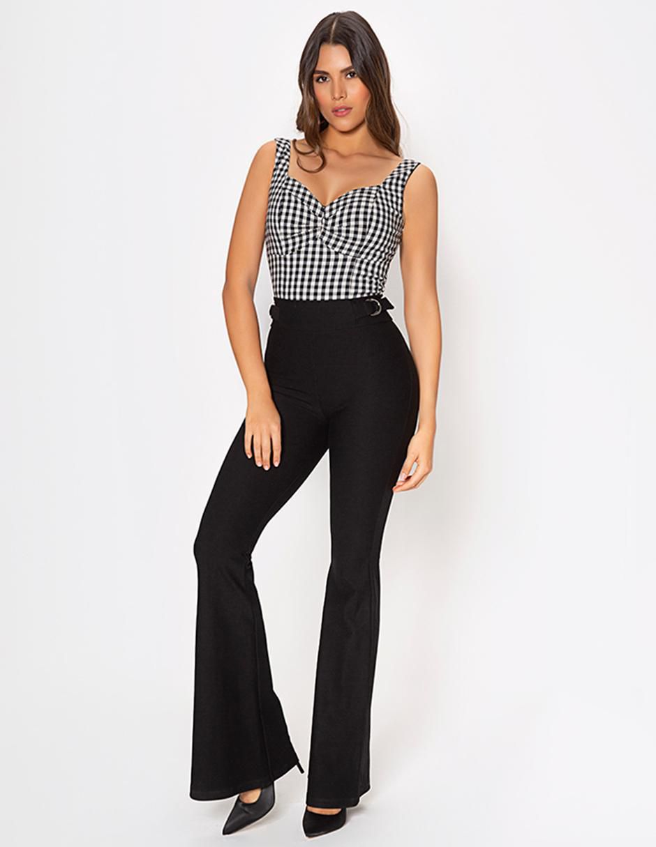 Jumpsuit Studio F estampado a cuadros para mujer