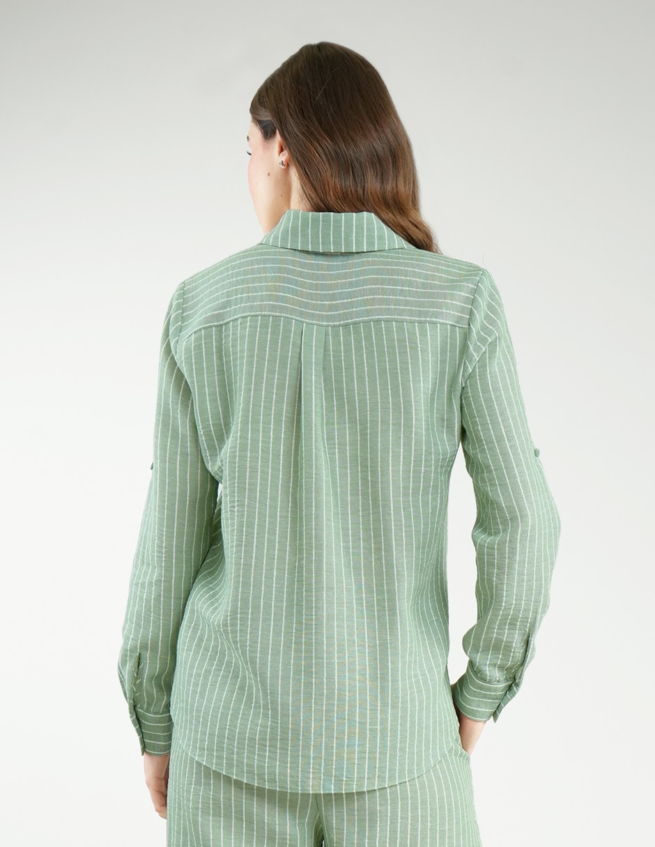 Blusa manga larga para mujer 4