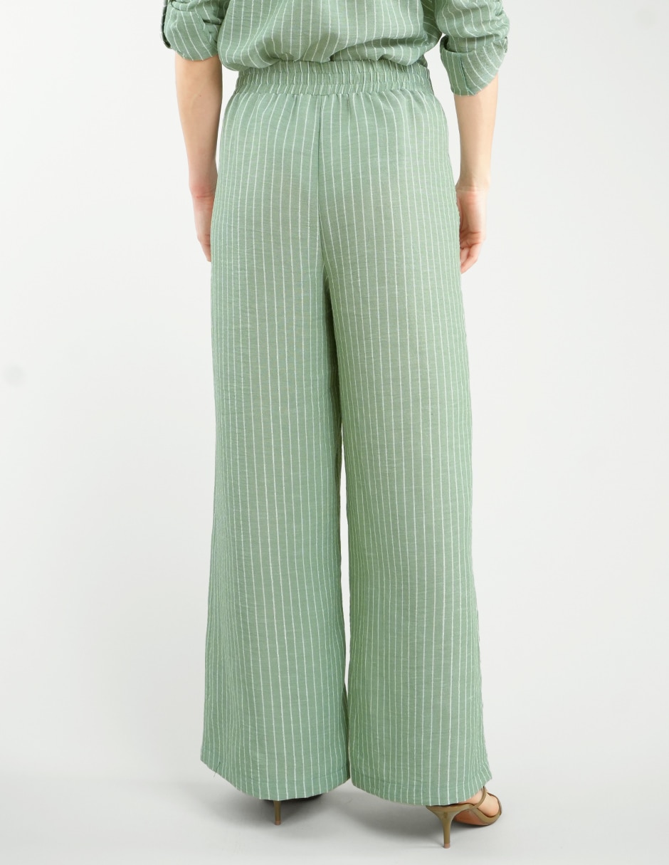 Pantalón wide leg para mujer 4