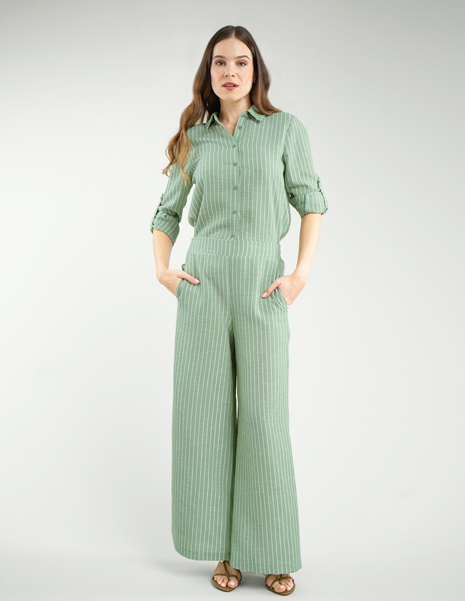 Pantalón wide leg para mujer 2