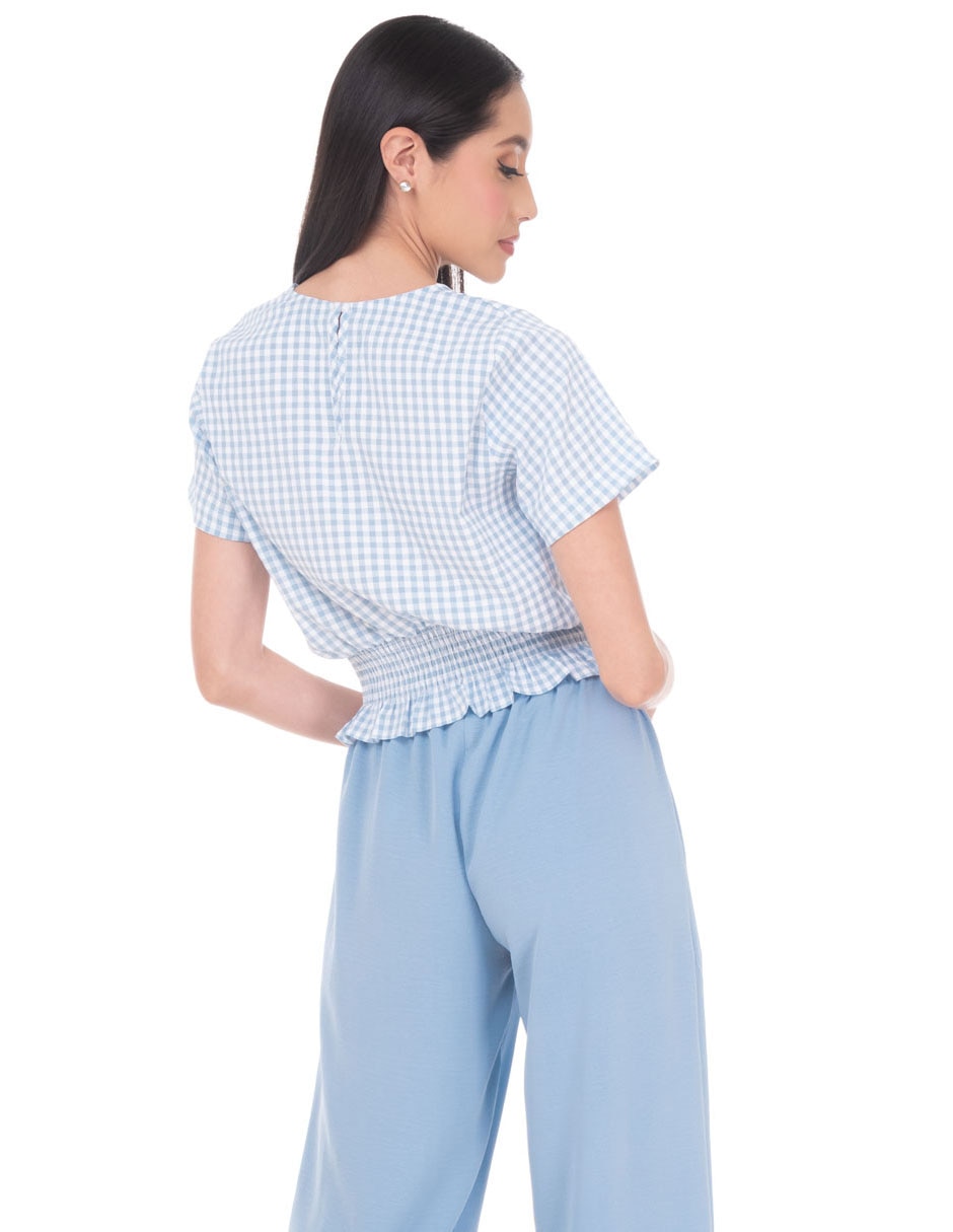 Blusa manga corta para mujer 2