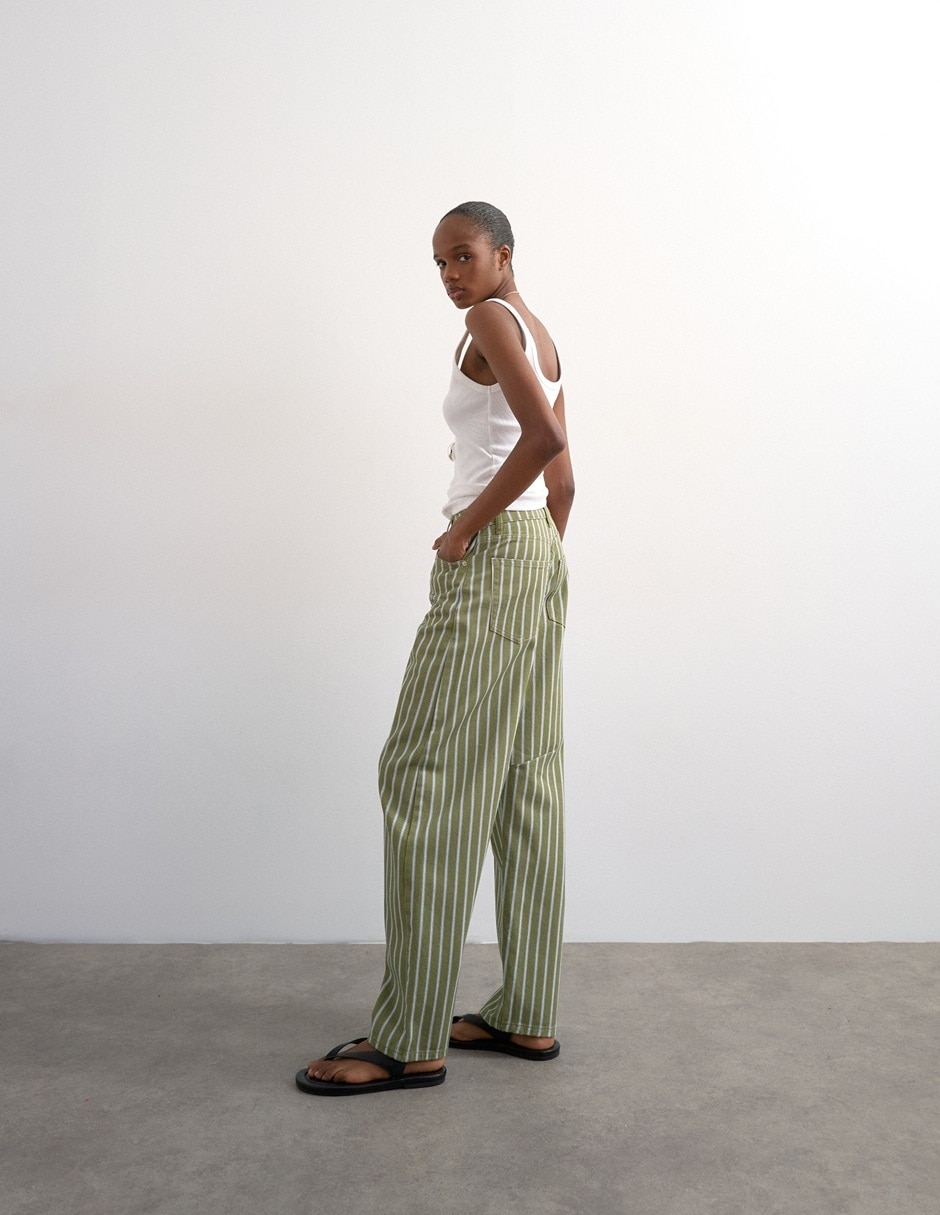 Pantalón recto para mujer 2