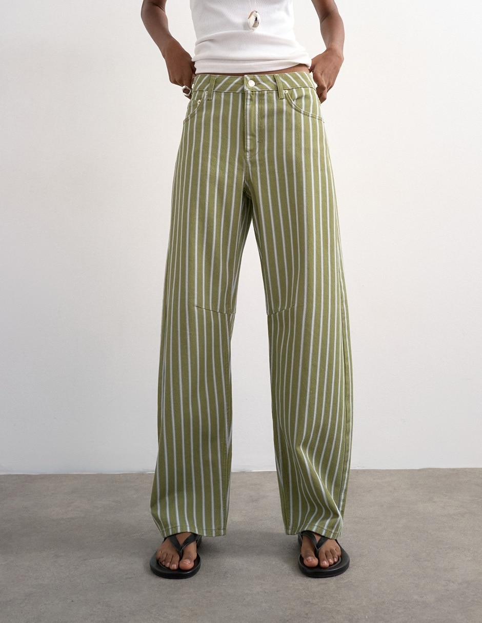 Pantalón recto para mujer