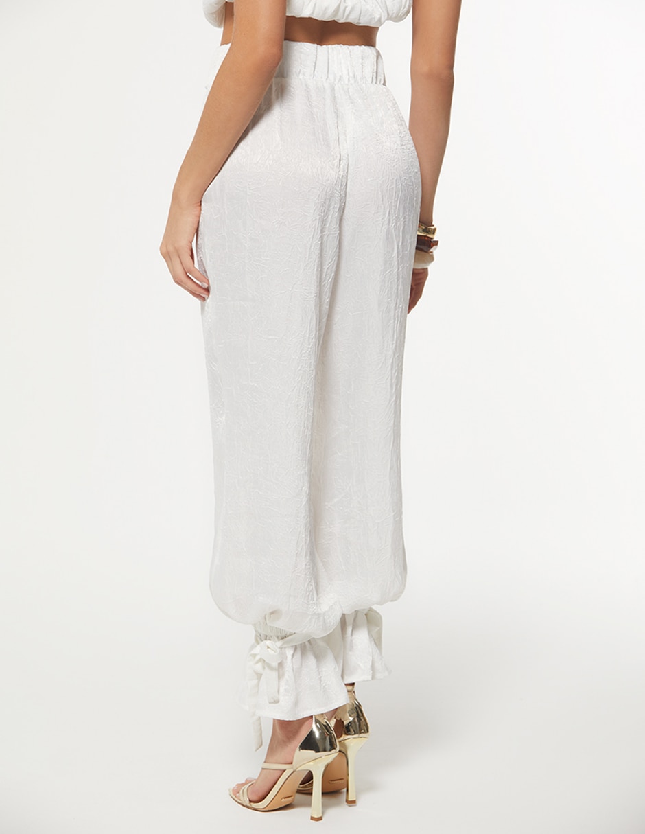 Pantalón jogger barrel para mujer
