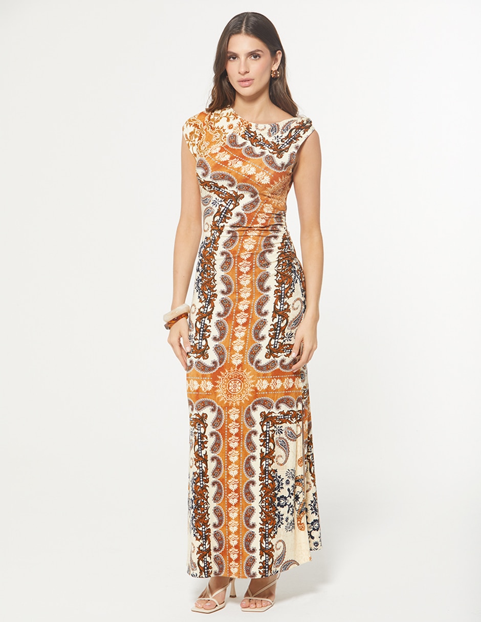 Vestido largo casual Oasis Boho para mujer Vestido largo casual Oasis Boho para mujer