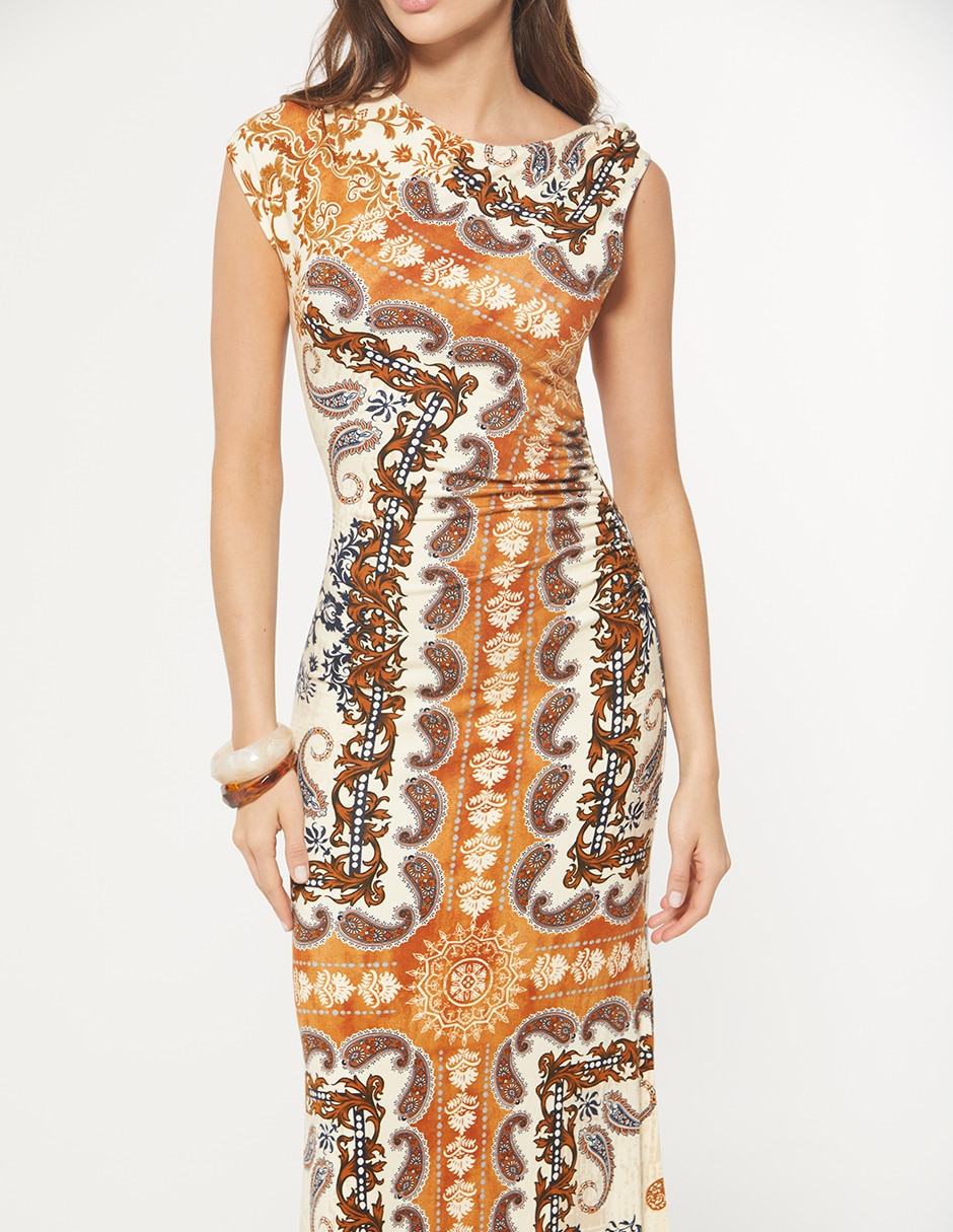 Vestido largo casual Oasis Boho para mujer 4
