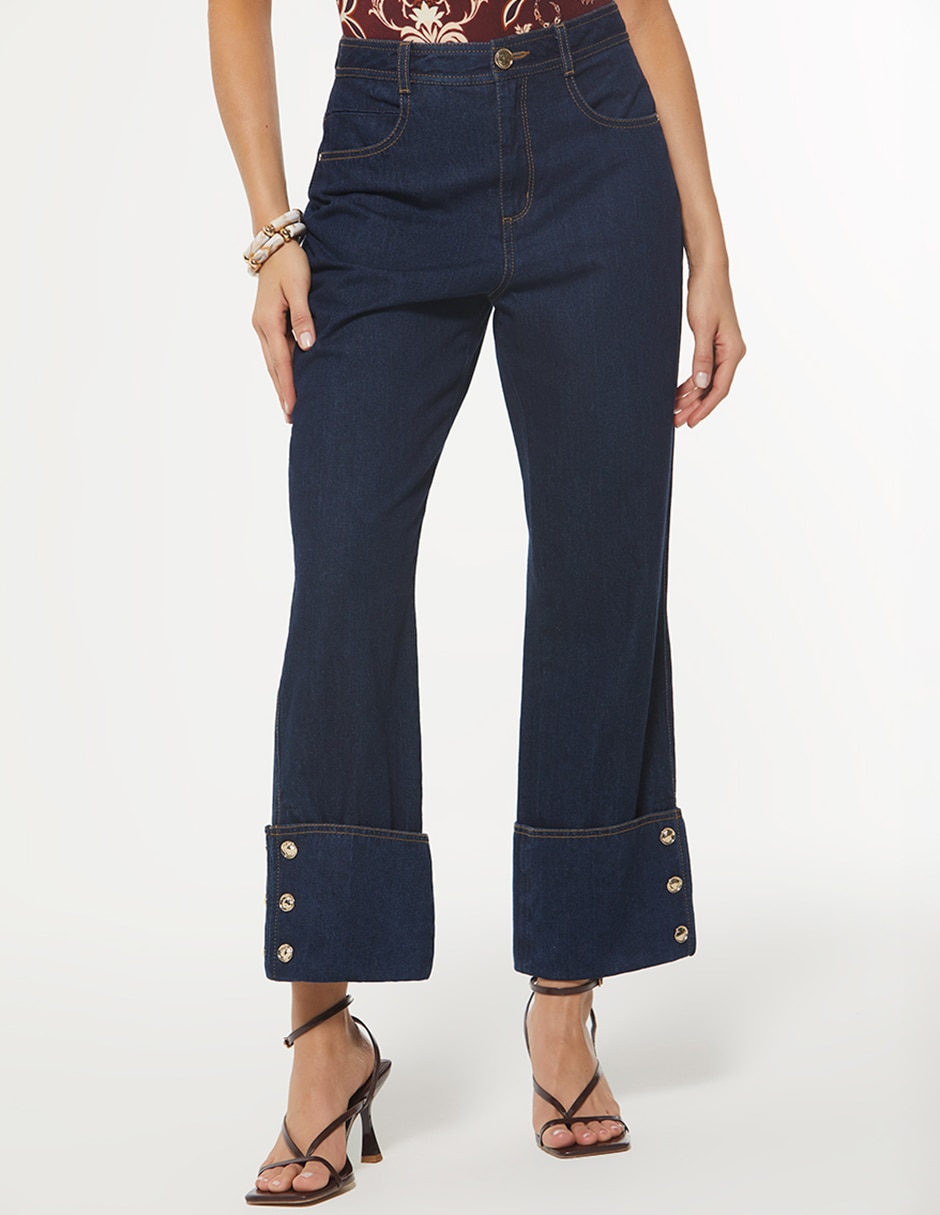 Jeans relaxed girlfriend cintura cusco para mujer Jeans relaxed girlfriend cintura cusco para mujer