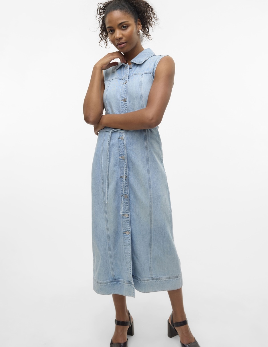 Vestido largo casual para mujer 2