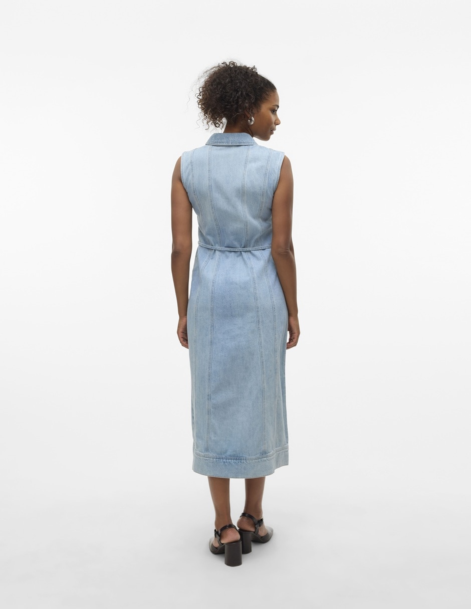 Vestido largo casual para mujer 4