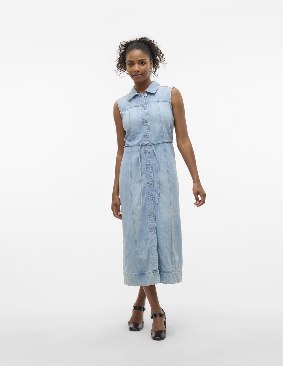 Vestido largo casual para mujer